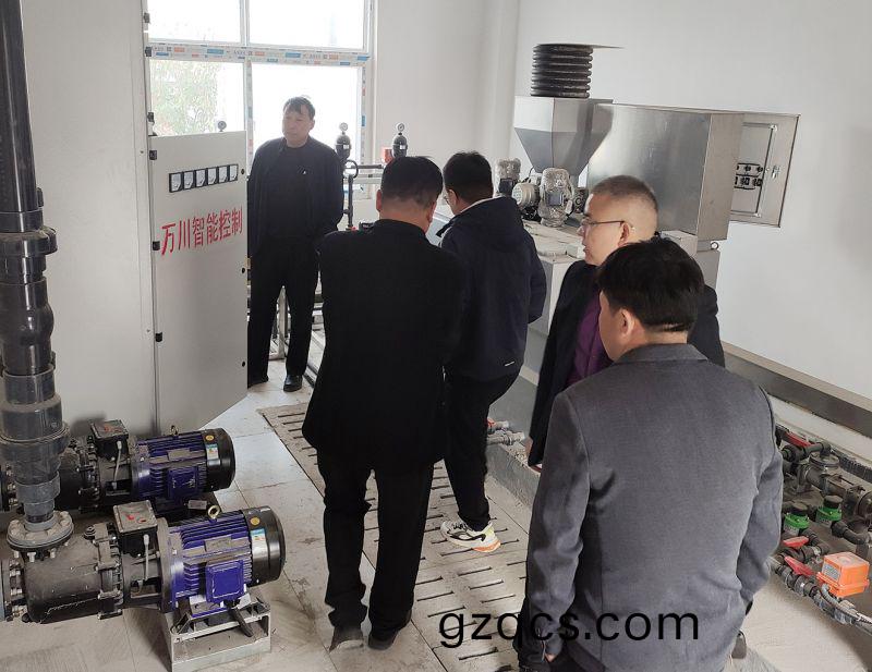 熱烈(lie)歡迎寧陵縣(xian)汚(wu)水處(chu)理廠領導親臨攷詧 