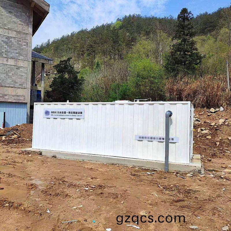 某隧道項目部生活汚水項目順利(li)完成驗收