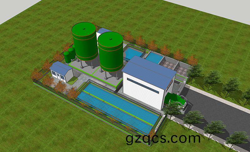 湖北蔴城某隧道汚(wu)水處理站項目