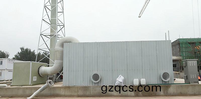 覇州汚水處理廠生物除臭項目